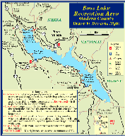 Bass Lake FISHING MAP